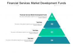 Financial services market development funds ppt powerpoint presentation pictures clipart cpb