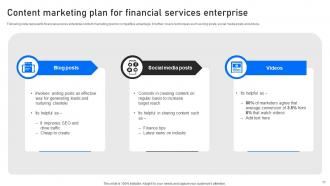 Financial Services Marketing Plan Powerpoint Ppt Template Bundles Adaptable Informative