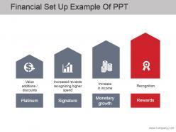 Financial set up example of ppt
