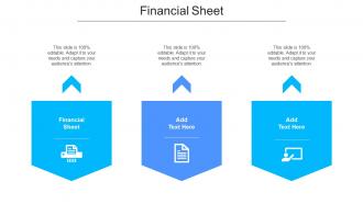 Financial Sheet Ppt Powerpoint Presentation Inspiration Ideas Cpb