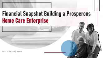Financial Snapshot Building A Prosperous Home Care Enterprise Powerpoint Ppt Template Bundles BP MM