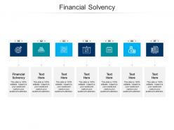 Financial solvency ppt powerpoint presentation ideas background designs cpb
