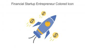 Financial Startup Entrepreneur Colored Icon In Powerpoint Pptx Png And Editable Eps Format