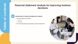 Financial Statement Analysis For Improving Business Decisions Fin CD Colorful Professionally