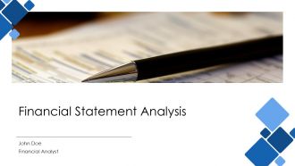 Financial Statement Analysis PPT Guidelines AT