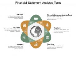 Financial statement analysis tools ppt powerpoint presentation file format cpb
