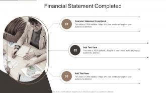 Financial Statement Completed In Powerpoint And Google Slides Cpb