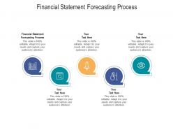 Financial statement forecasting process ppt powerpoint presentation summary demonstration cpb