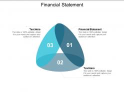 Financial statement ppt powerpoint presentation gallery templates cpb