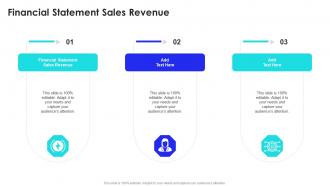 Financial Statement Sales Revenue In Powerpoint And Google Slides Cpb