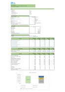Financial Statements And Valuation For Planning A Homecare Business In Excel BP XL
