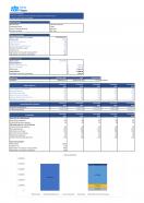 Financial Statements And Valuation For Planning Call Center Business Plan In Excel BP XL