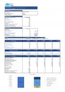 Financial Statements And Valuation For Workout Zone Business Plan In Excel BP XL