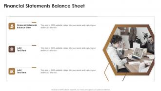 Financial Statements Balance Sheet In Powerpoint And Google Slides Cpb