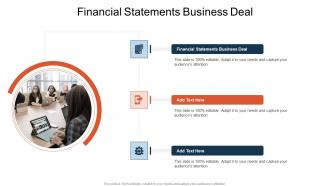 Financial Statements Business Deal In Powerpoint And Google Slides Cpb