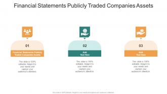 Financial Statements Publicly Traded Companies Assets In Powerpoint And Google Slides Cpb