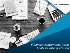 Financial Statements Ratio Analysis Interpretation Powerpoint Presentation Slides