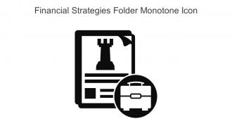 Financial Strategies Folder Monotone Icon In Powerpoint Pptx Png And Editable Eps Format