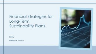 Financial Strategies For Long Term Sustainability Plans PPT Summary AT