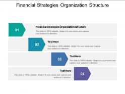Financial strategies organization structure ppt powerpoint presentation gallery example introduction cpb