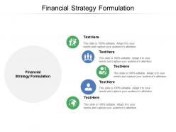 Financial strategy formulation ppt powerpoint presentation ideas format ideas cpb