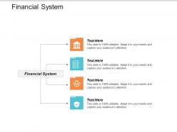 Financial system ppt powerpoint presentation styles slide download cpb
