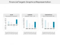 Financial targets graphical representation
