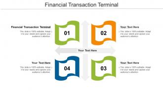 Financial Transaction Terminal Ppt Powerpoint Presentation Pictures Deck Cpb