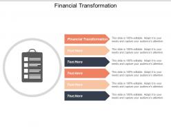 Financial transformation ppt powerpoint presentation styles slides cpb