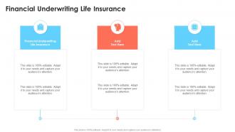 Financial Underwriting Life Insurance In Powerpoint And Google Slides Cpb