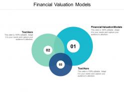 Financial valuation models ppt powerpoint presentation file shapes cpb