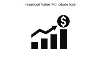 Financial Value Monotone Icon In Powerpoint Pptx Png And Editable Eps Format