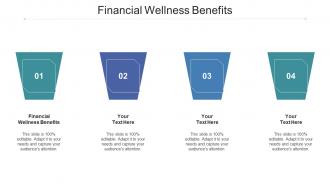 Financial Wellness Benefits Ppt Powerpoint Presentation Portfolio Elements Cpb