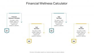 Financial Wellness Calculator In Powerpoint And Google Slides Cpb