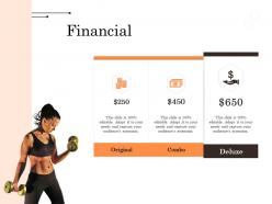 Financial wellness industry overview ppt styles designs