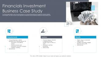 Financials Investment Business Case Study