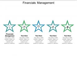 Financials management ppt powerpoint presentation icon graphics cpb