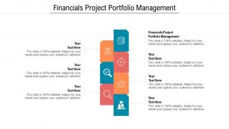Financials project portfolio management ppt powerpoint presentation file layout cpb
