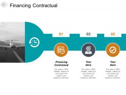 Financing contractual ppt powerpoint presentation slides mockup cpb