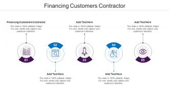 Financing Customers Contractor Ppt Powerpoint Presentation Icon Cpb