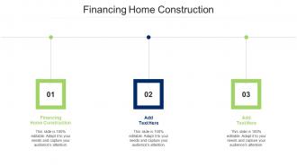 Financing Home Construction Ppt Powerpoint Presentation Professional Microsoft Cpb