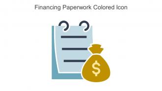 Financing Paperwork Colored Icon In Powerpoint Pptx Png And Editable Eps Format