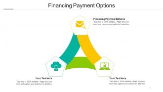 Financing payment options ppt powerpoint presentation gallery vector cpb