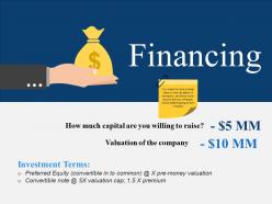 Financing ppt background graphics