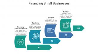 Financing small businesses ppt powerpoint presentation model background images cpb