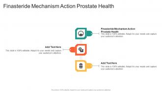 Finasteride Mechanism Action Prostate Health In Powerpoint And Google Slides Cpb