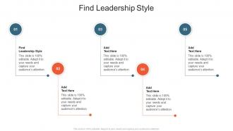 Find Leadership Style In Powerpoint And Google Slides Cpb