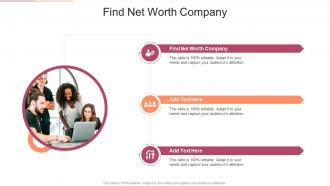 Find Net Worth Company In Powerpoint And Google Slides Cpb