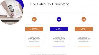 Find Sales Tax Percentage In Powerpoint And Google Slides Cpb