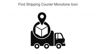 Find Shipping Courier Monotone Icon In Powerpoint Pptx Png And Editable Eps Format